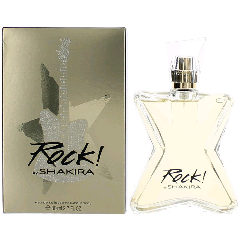 Bottle of Rock! by Shakira, 2.7 oz Eau De Toilette Spray for Women